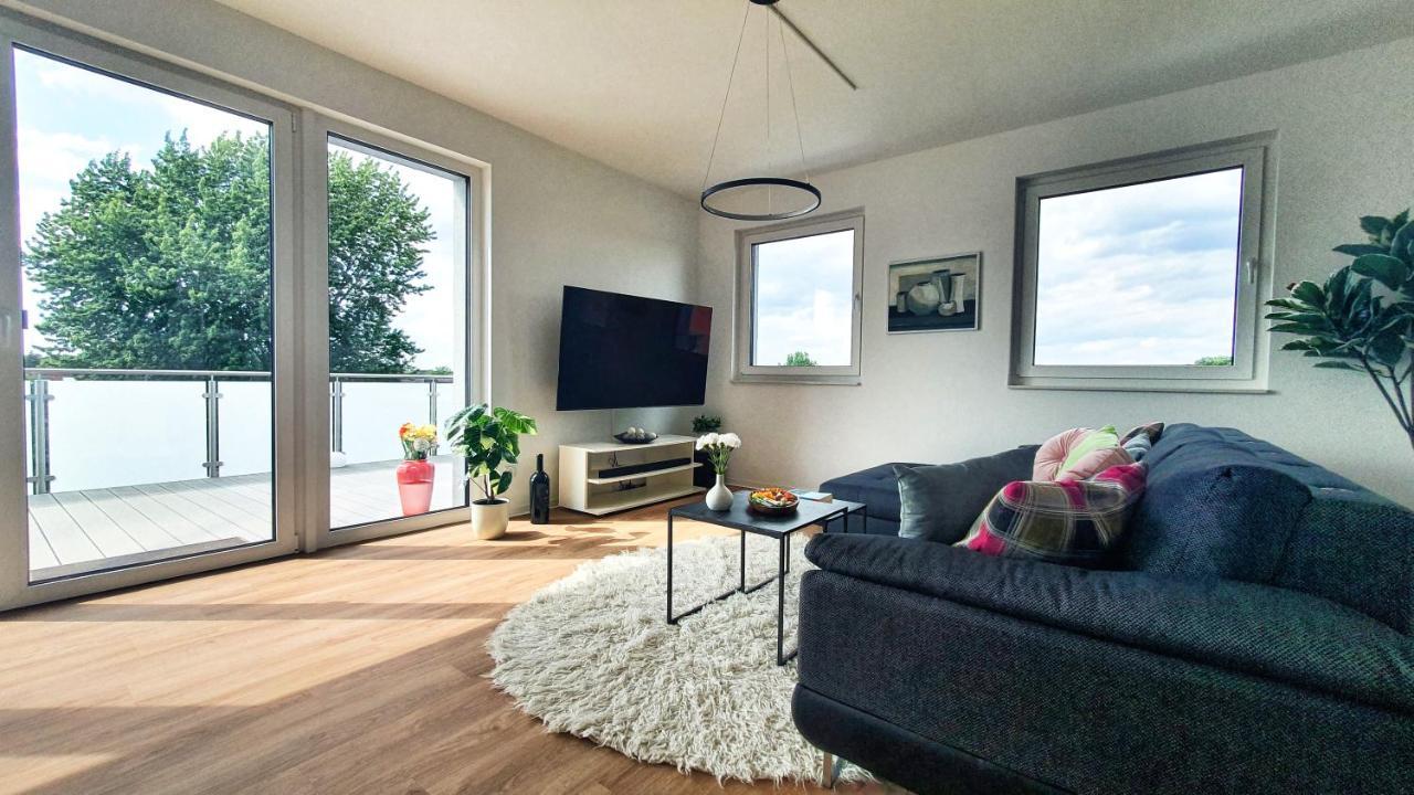 Penthouse Mit Whirlpool Im Herzen Von Niedersachsen Burgwedel  Exterior photo